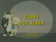 "Claws for Alarm"