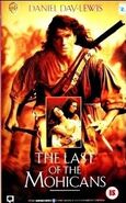 (1993) VHS The Last Of the Mohicans (UK rental only)