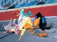 The new version of the Mynah Bird made a cameo appearance on Animaniacs in the episode segment "Bad Mood Bobby"
