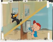 Production background and cel