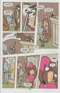 Marc Anthony and Pussyfoot in Fashion Victims in Looney Tunes comics.