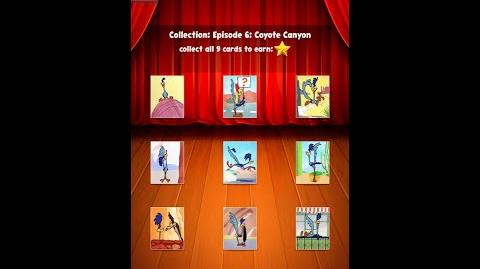Looney Tunes Dash Card Collection Episode 6 Coyote Canyon Complete-0