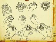 Model sheet by Ted Bonnicksen