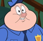 "When it comes to solving crimes, I sure know how to bring home the bacon."