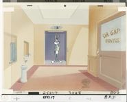 Production background and cel