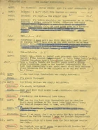 First page of the script