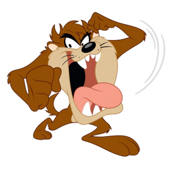 looney tunes characters taz