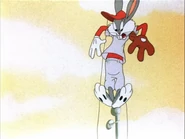 Bradbury's "bouncy" movements.