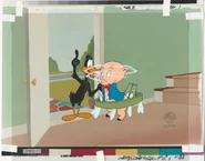 Production background and cel