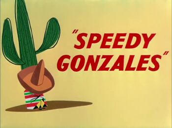 Speedy Gonzales Restored Title Card