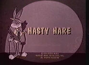 "The Hasty Hare"