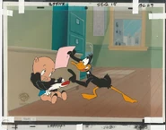 Production background and cel