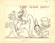 Lobby card preliminary sketch