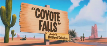 Coyote Falls Title Card