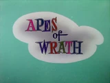 Apes of Wrath