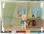 Production background and cel