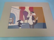 Production background & cels