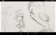With Marvin the Martian and Duck Dodgers