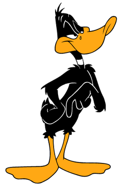 daffy duck funny face