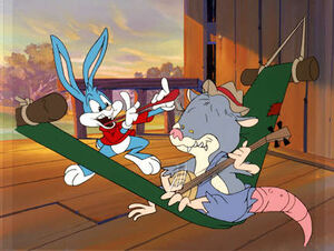 Banjo Possum with Buster