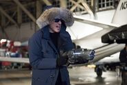 Aw jeez, here comes Captain Cold with his ice gun...