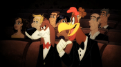 Foghorn won an Oscar for best chicken in an animated feature.