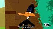 Daffy gives in and allows a little fun...