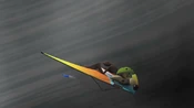The kite strikes Wile E.