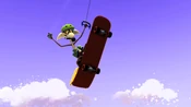Wile E. resumes the chase.