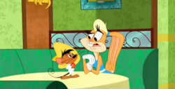 The Looney Tunes Show Lola Broke her Leg Change Speed 0.90 