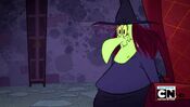 Witch Lezah tells Sylvester to visit his mother.