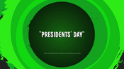 Presidents' Day