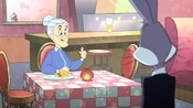 And Granny's there, too. She's one of Bugs and Daffy's neighbors as well.
