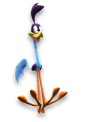 Road Runner's CGI form.