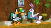 Bugs and Daffy in the waiting room.