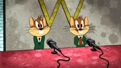 Mac and Tosh both announcing the dog show.