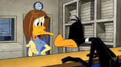 Tina claims the bump was the first thing she noticed about Daffy.