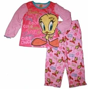 Girls Tweety pajama set.