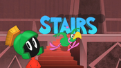 Marvin also suggests that people shouldn't push people down stairs.