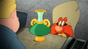 The Foghorn Leghorn Story (813 KB) Sam wants to pay with the vase.