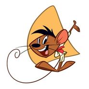 Speedy Gonzales smiling