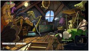Production Art of Granny's attic
