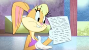 Lola shows Daffy a script to read to his date...