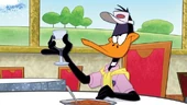 Daffy poses as a member of the Country Club.