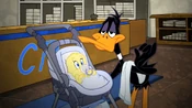 Daffy gives the Zachary his blanket.