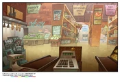 The grocery store.