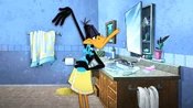 Daffy preparing for his date.