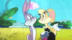 bugs bunny and lola bunny kissing tumblr