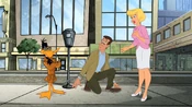 Daffy arrests a man for proposing to a woman, thinking that he was stealing her diamond ring.