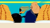 Daffy about to partake in the contest.